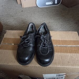 Bass Black Kids Dress Shoes